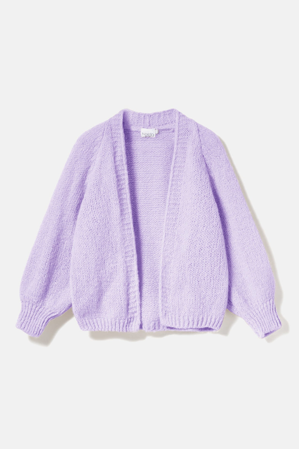 Knit Pale Lilac Cardigan Fora Knit Cardigan Pale Lavender
