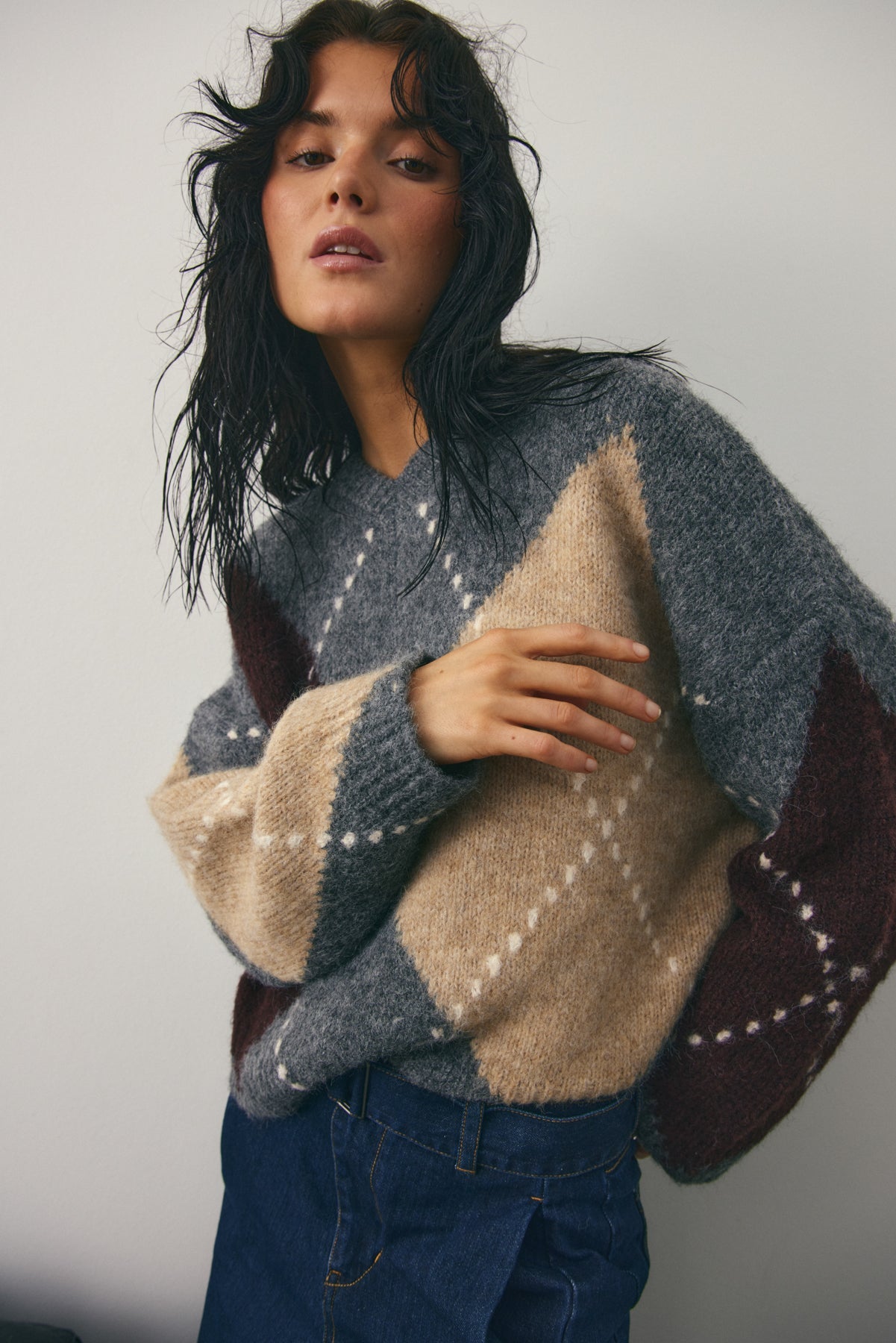 [新品未使用] _J.L-A.L_ Eyre Knit M Lai Knit Medium Grey Mel – Noellafashion.com
