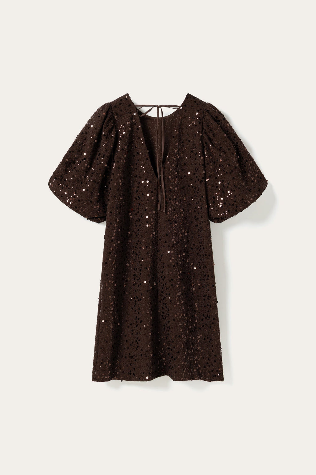 Pastis Short Dress Chocolate