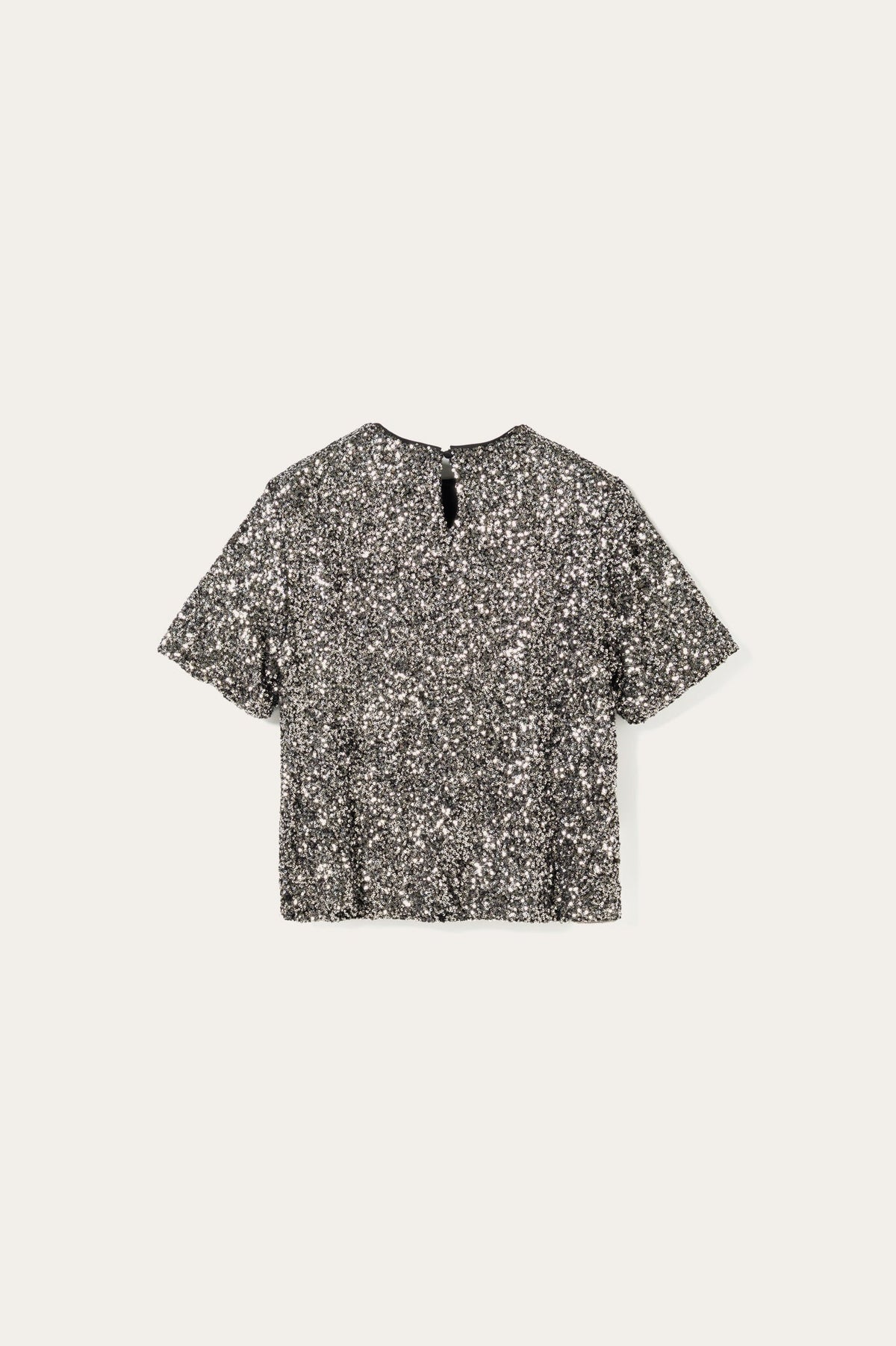 N-Mera SS Top Black Silver