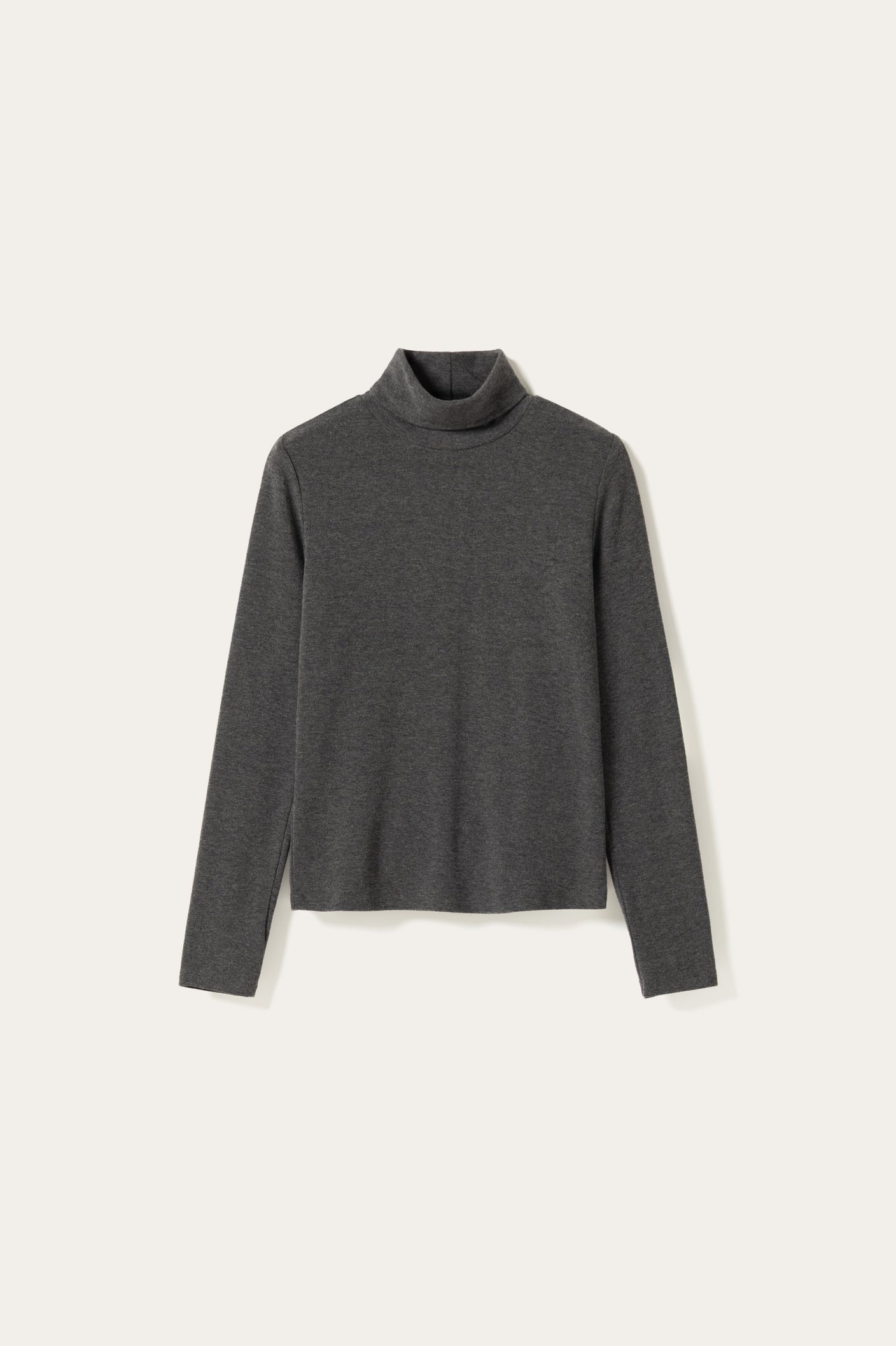 N-Maritza LS Top Dark Grey Melange