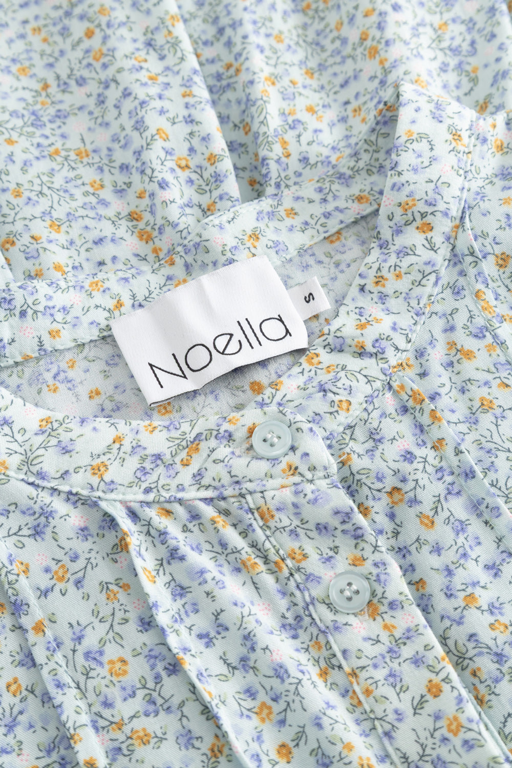 Imogene Dress Blue Flower