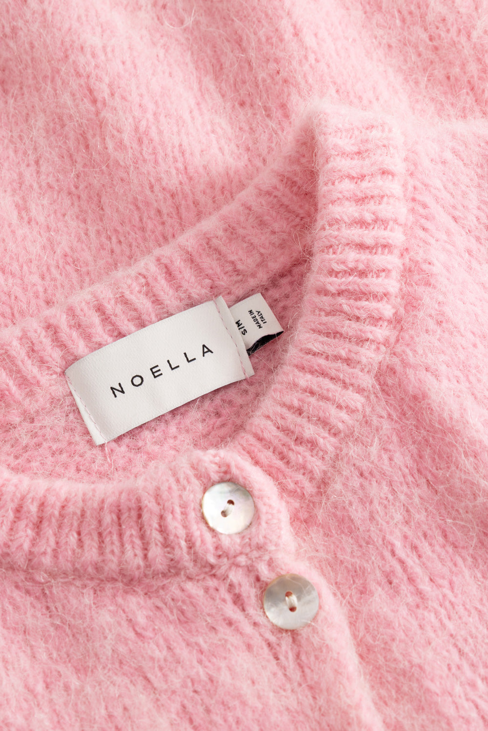N-Kae SS Knit Cardigan Blush Pink