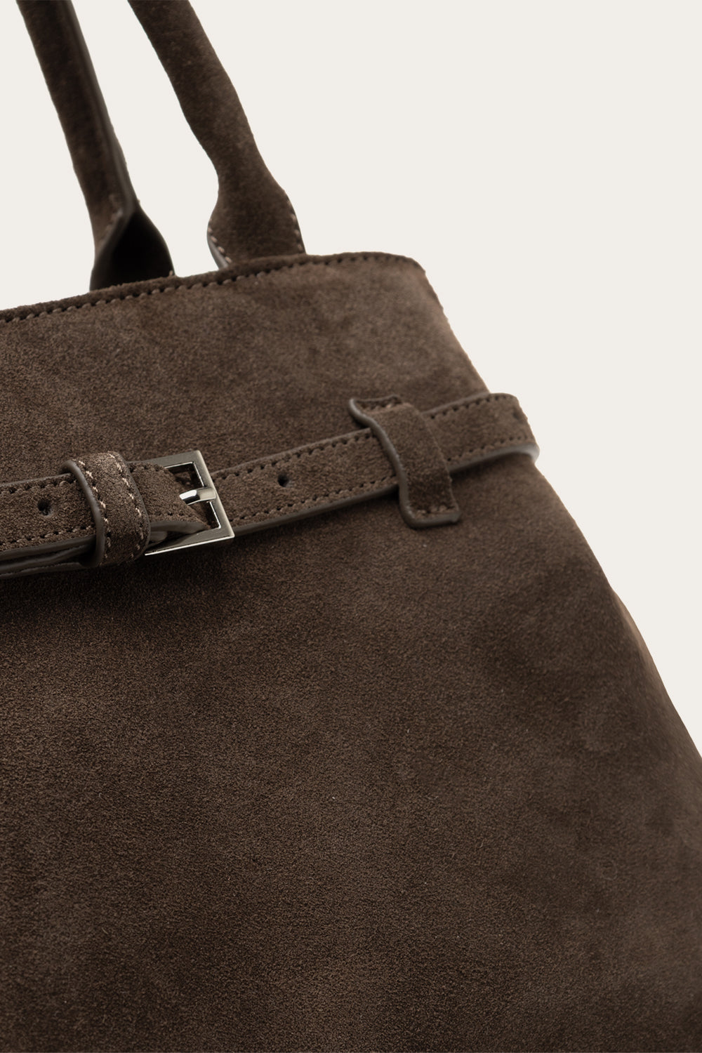 Macie Bag Real Suede Ash