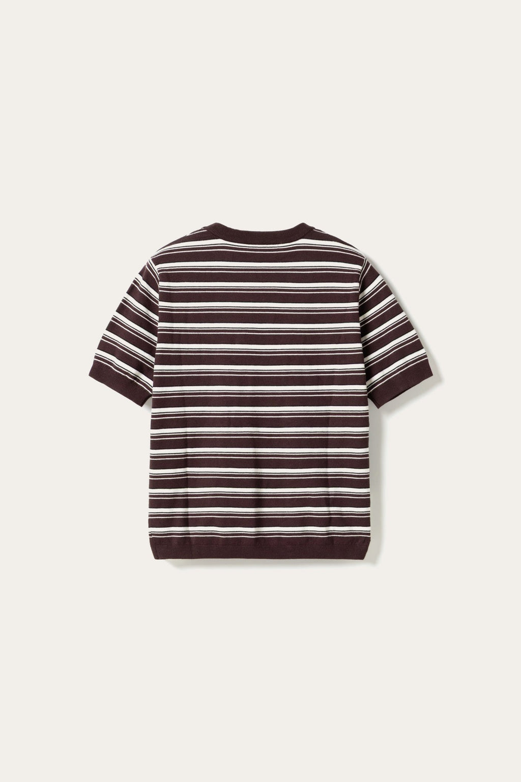 N-Muna Knit Dannia Chocolate White Stripe