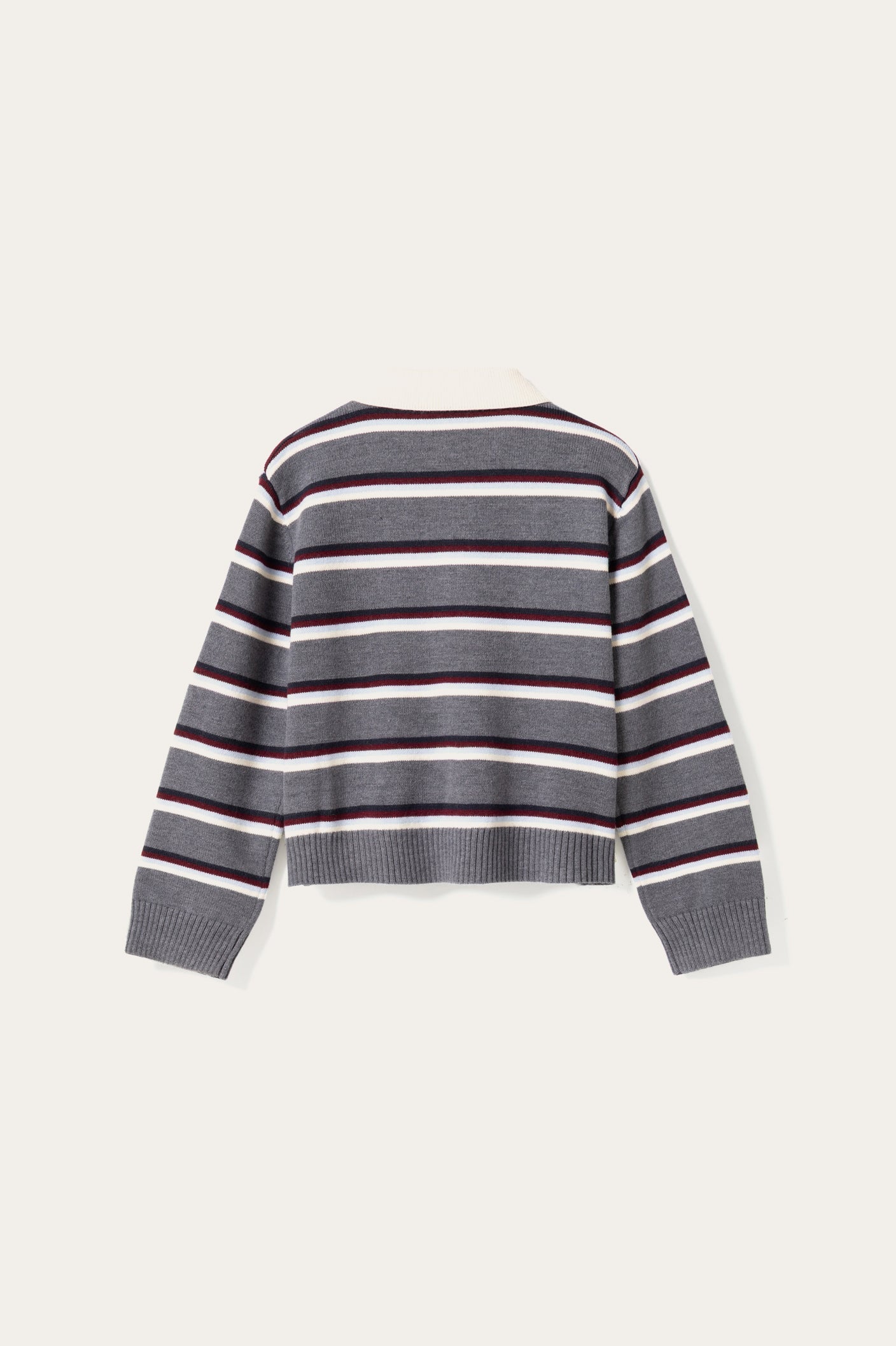 N-Merryll Knit Delissa Grey Stripe