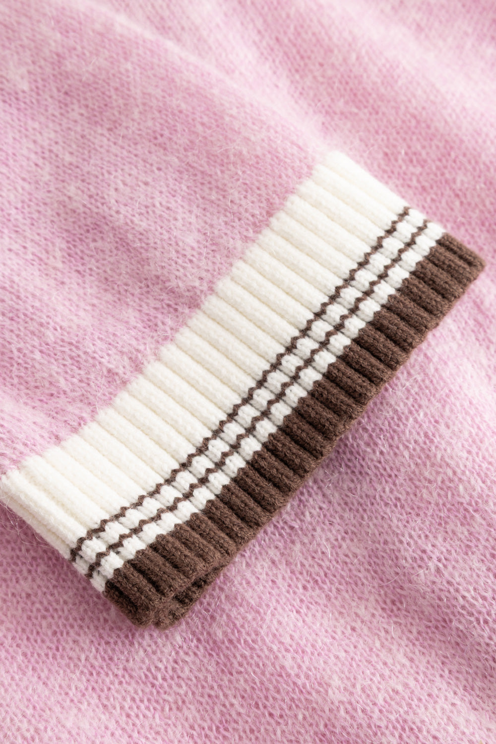 N-Nattie Knit Cardigan Blush Brown