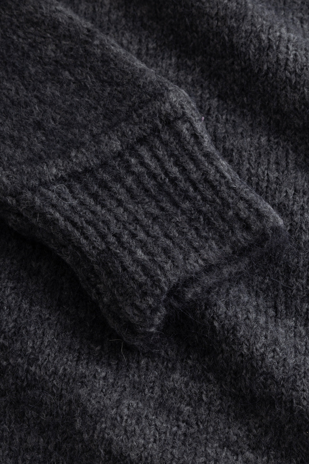 N-Meeko Knit Dark Grey Melange