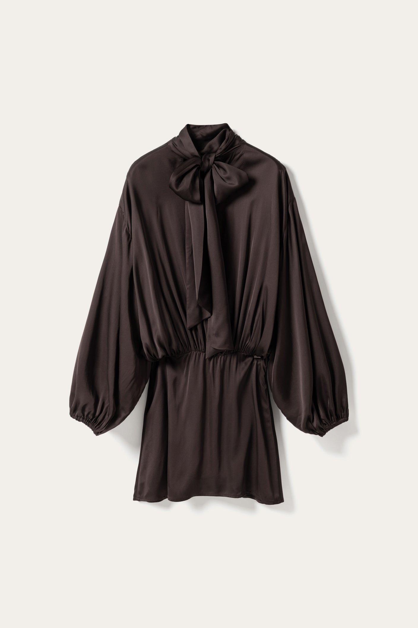 N-Melda Dress Dark Chestnut