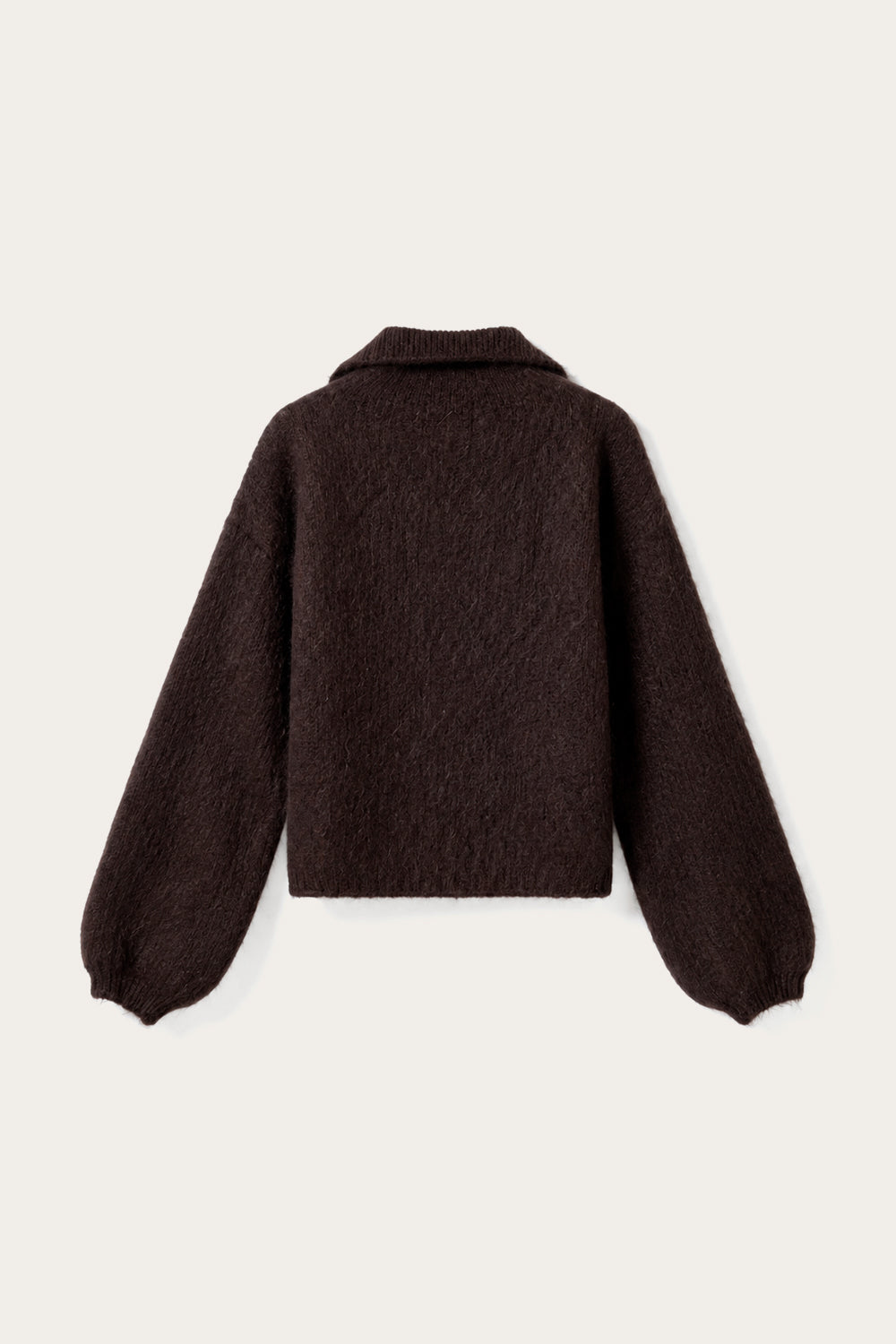 N-Makana Knit Cardigan Chocolate Brown