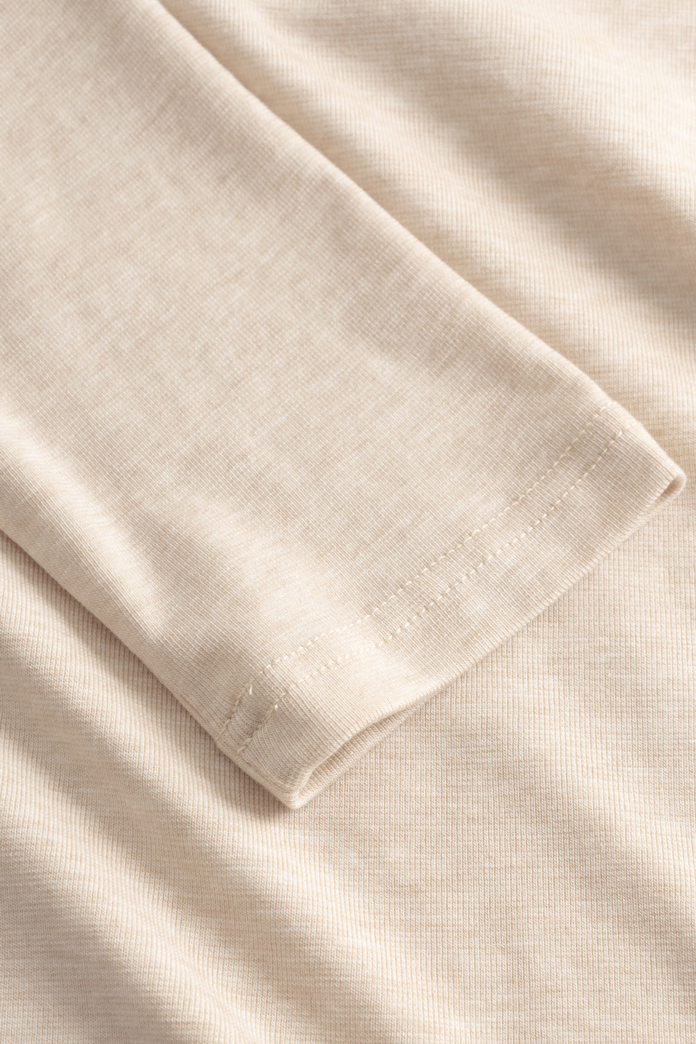 N-Maritza LS Top Oatmeal Melange