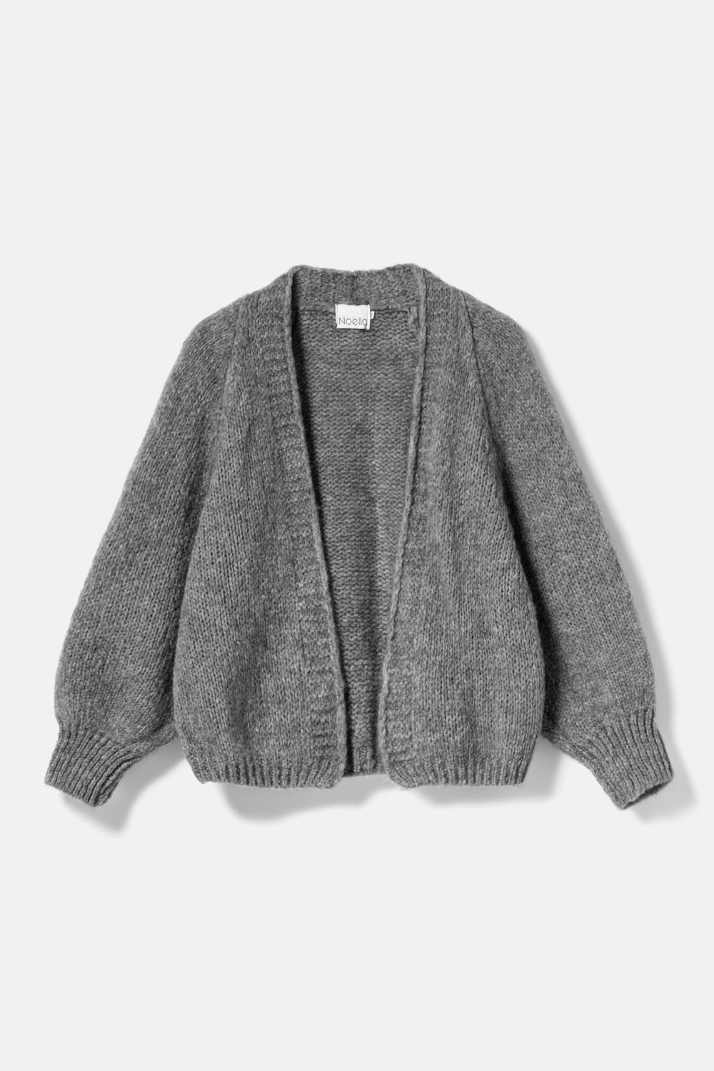 Fora Knit Cardigan Dark Grey Melange – Noellafashion.com