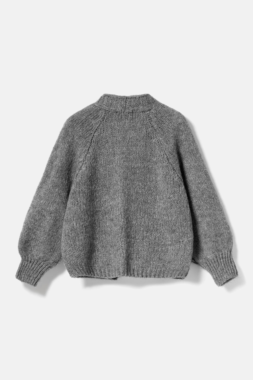 Fora Knit Cardigan Dark Grey Melange – Noellafashion.com