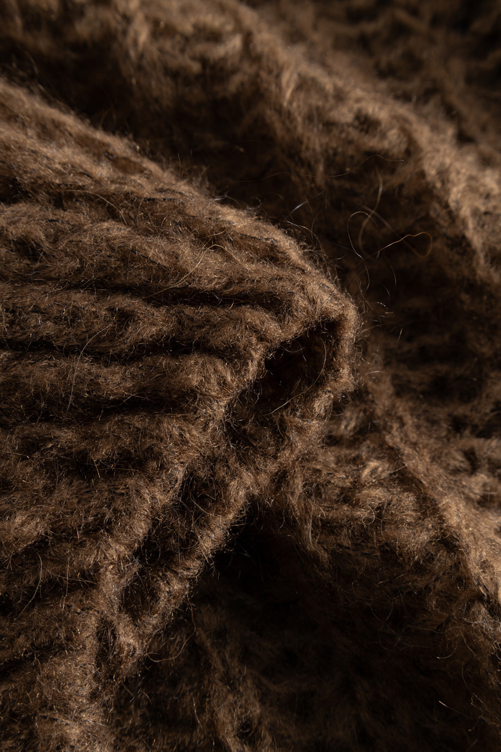 Joseph Knit Cardigan Chocolate Melange