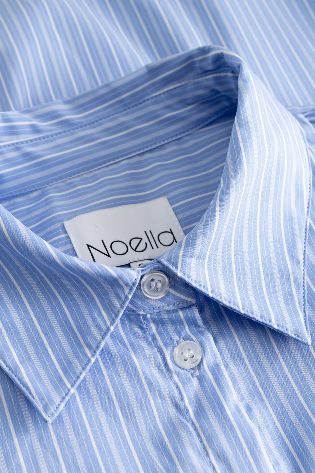 Lucina Blouse Blue White Stripe