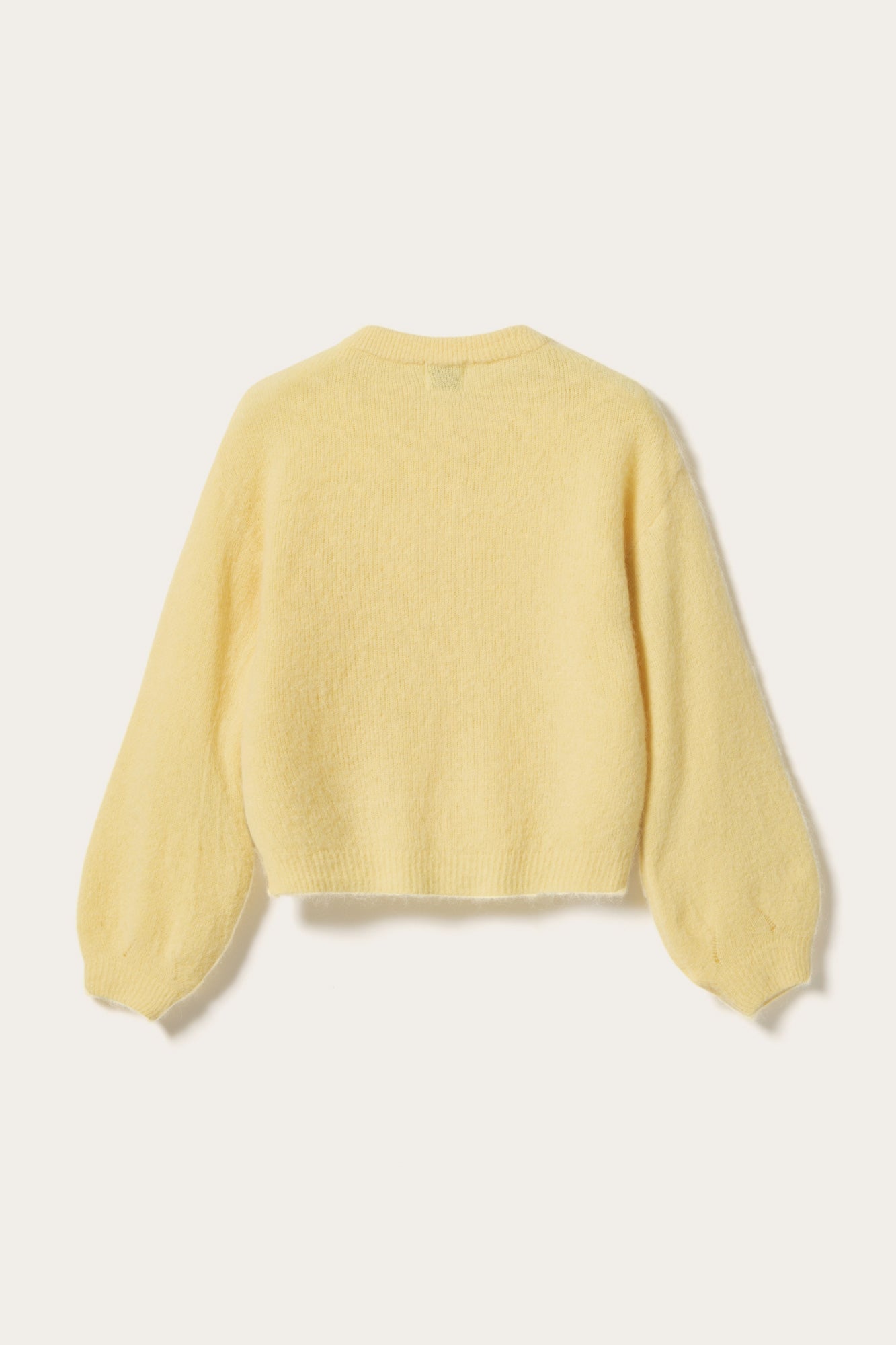 Kae Knit Cardigan Light Yellow