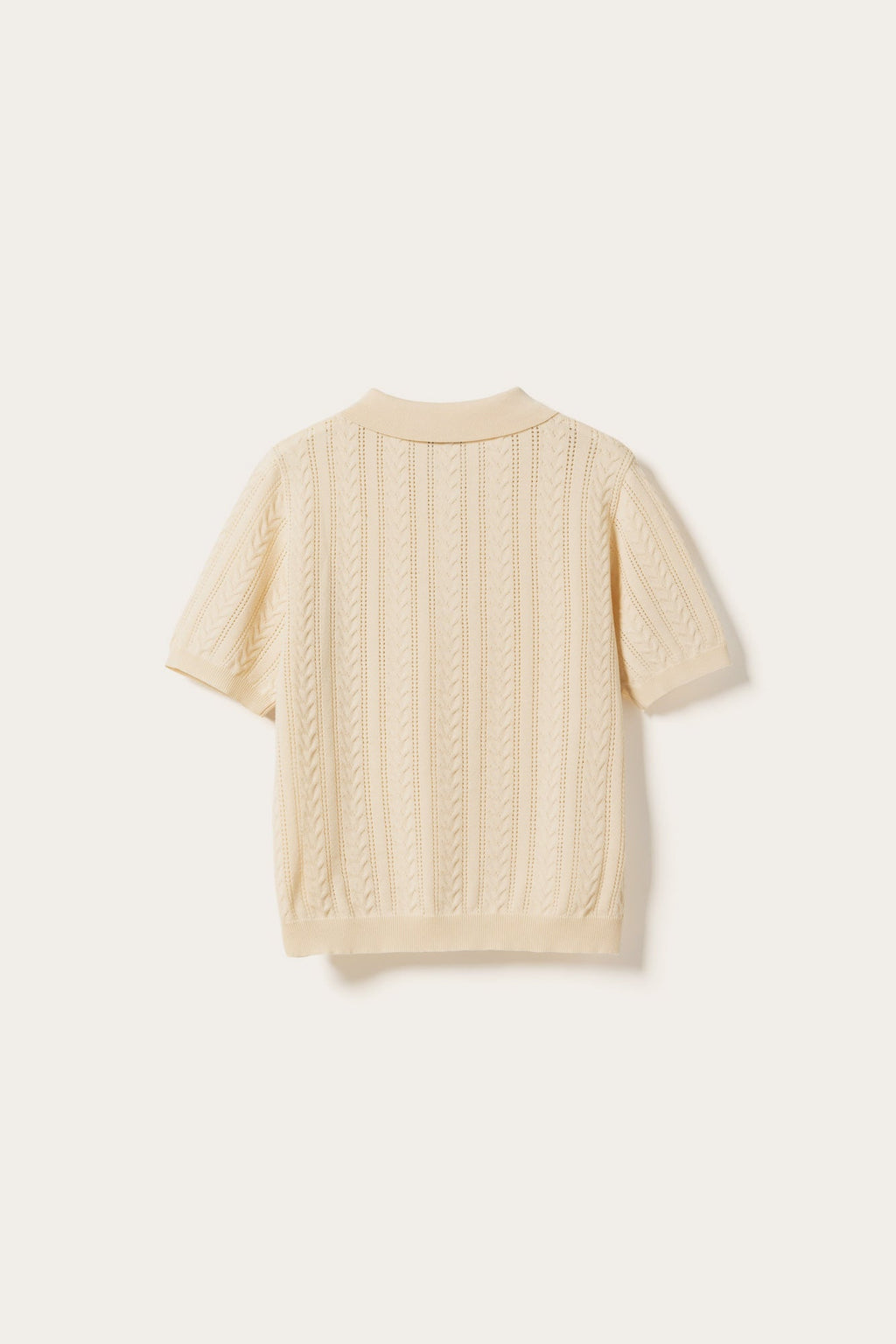 N-Mecca Knit Polo Ivory