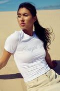 Noellas Kassidi T-Shirt White. Køb T-shirts / Toppe hos www.noellafashion.dk
model_177_S