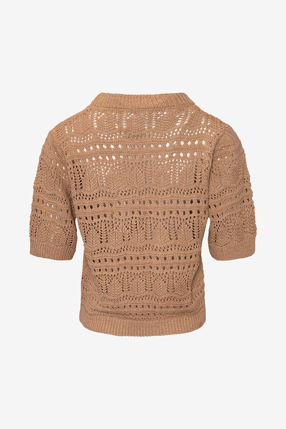 Livia Knit Top Oyster Melange