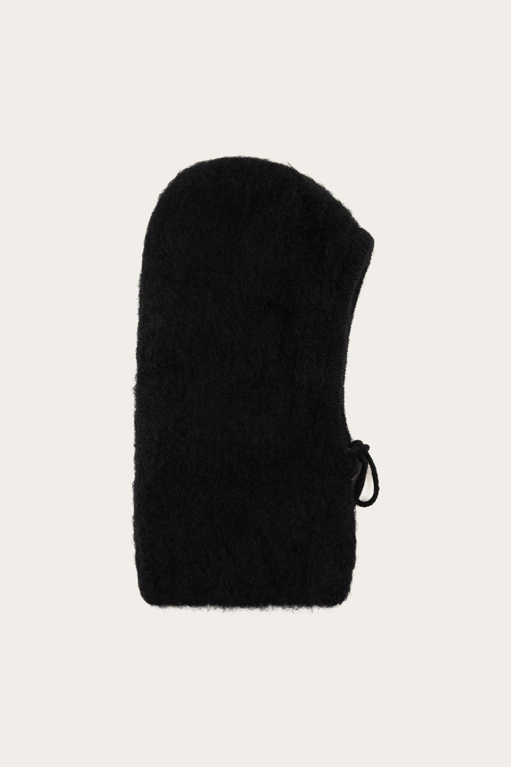 N-Merle Knit Balaclava Black