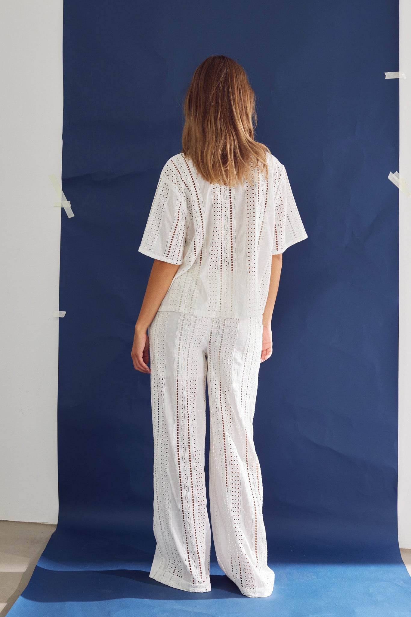 Kimona Pants White