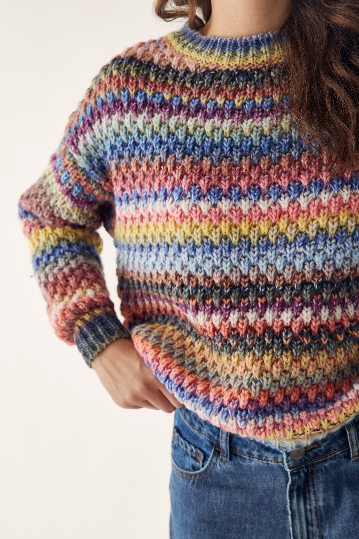 Gio Knit Sweater Multi Mix – Noellafashion.com