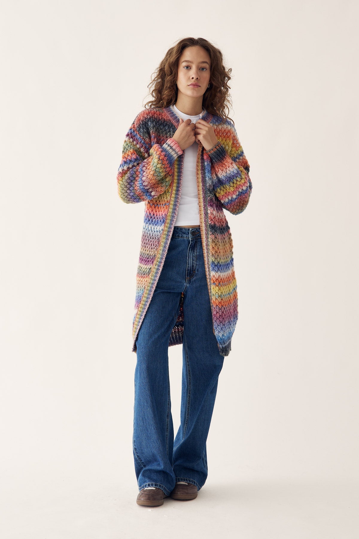 Gio Knit Cardigan Multi Mix – Noellafashion.com