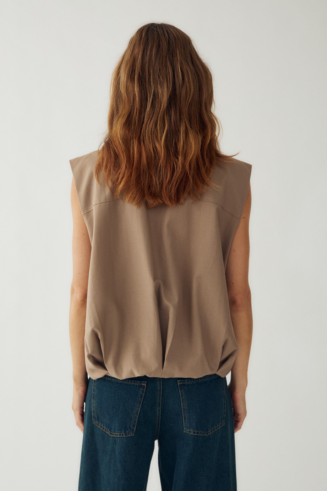 N-Melany Vest Timber Brown