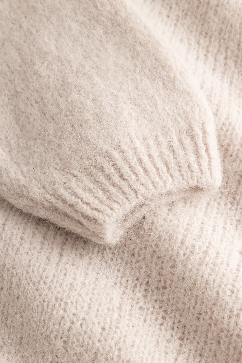 N-Kae SS Knit Cardigan Oyster