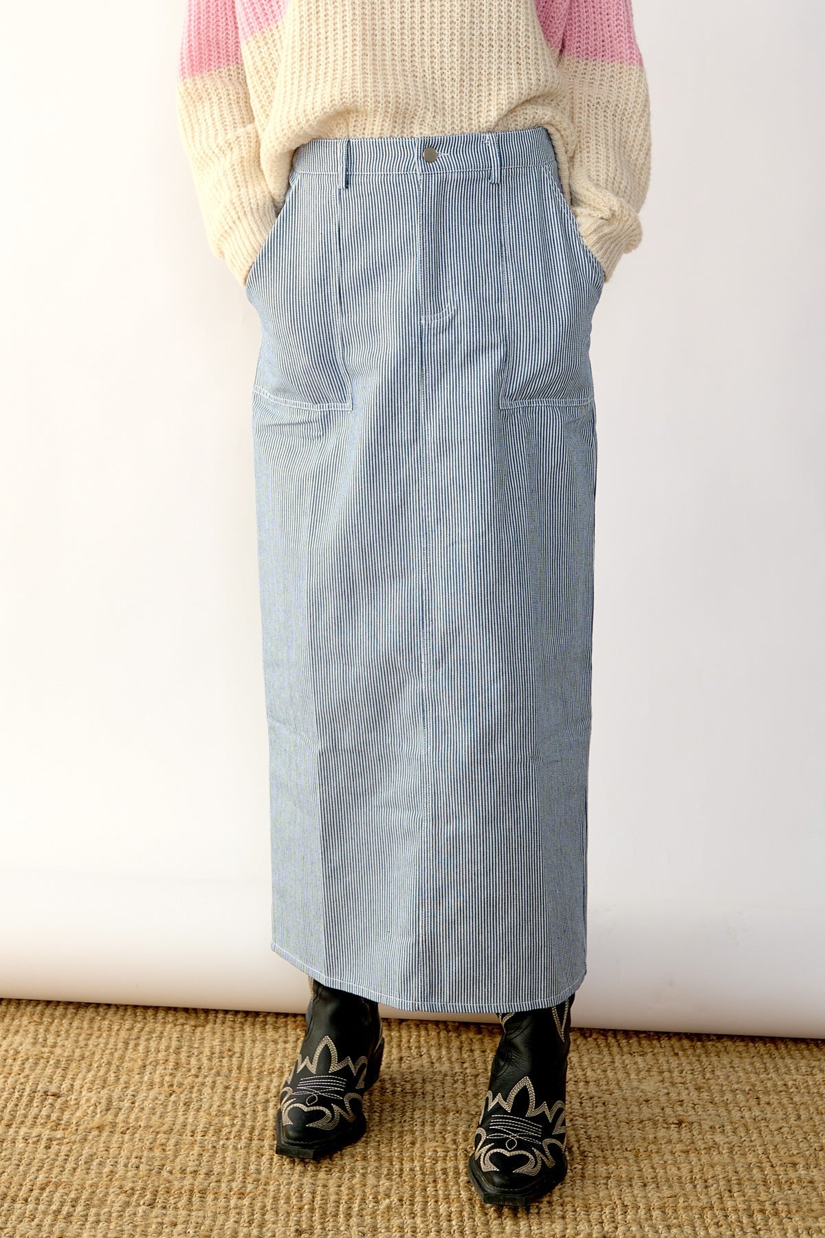 Benita Skirt Light Blue