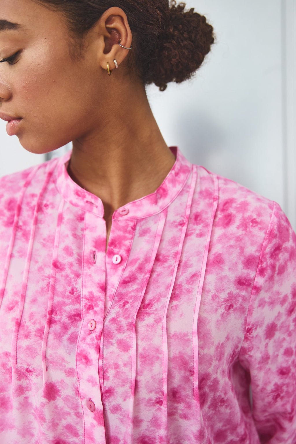 Imogene Dress Trudy Pink Print