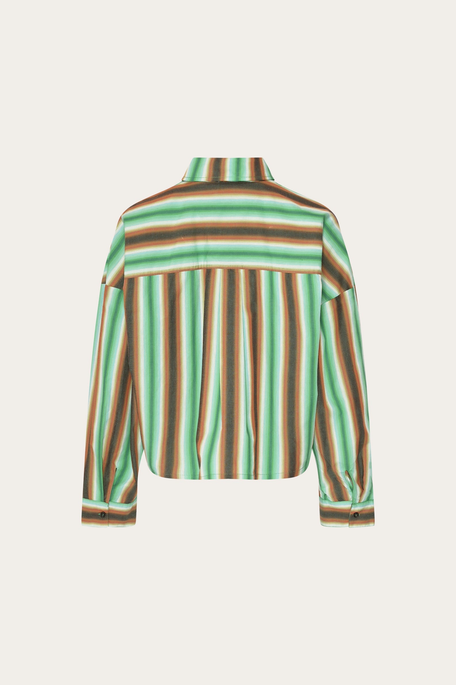 Liara Shirt Cosma Green Stripe