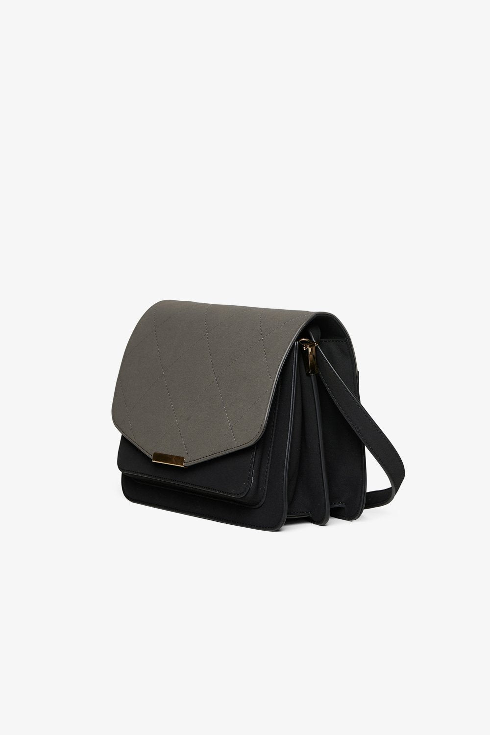 Blanca Multi Compartment Bag Dark Grey/Black