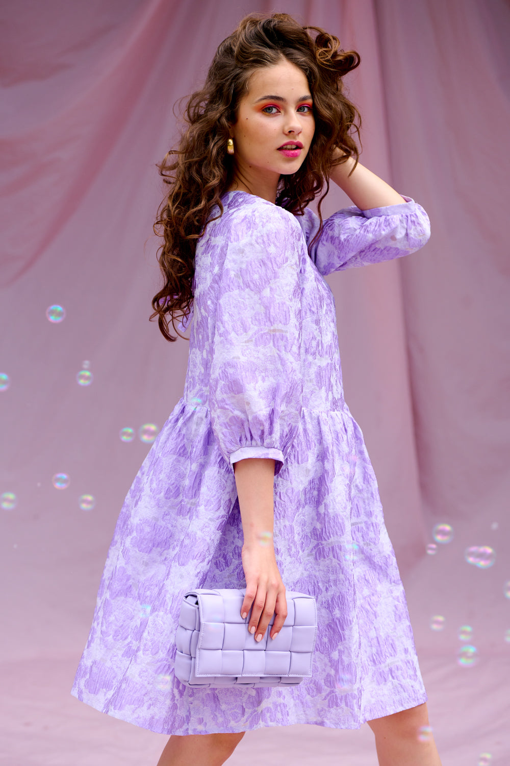 Mabel Dress Lavender –