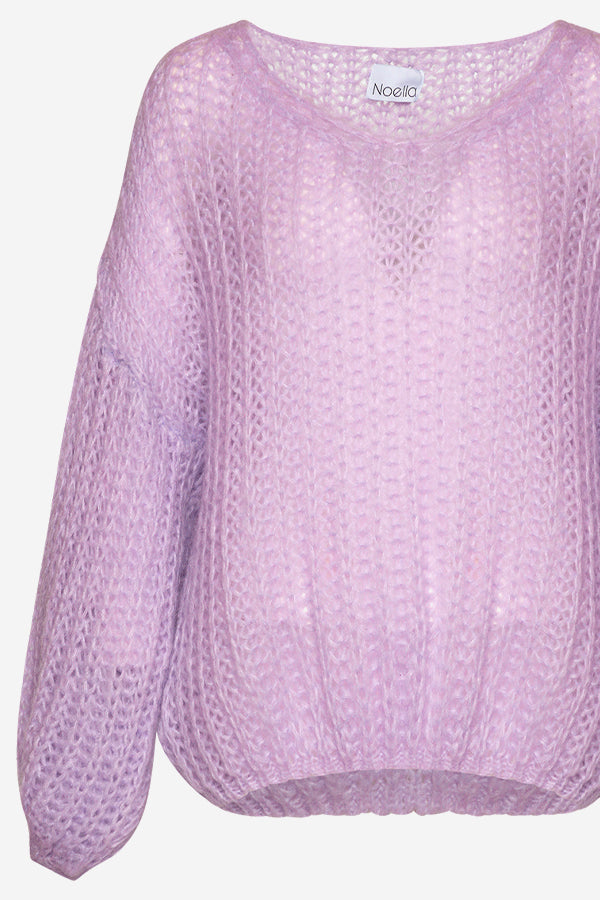 Noella Joseph Knit Sweater Lavender